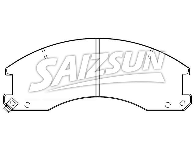 刹车片 Brake Pad Set:D1927-9152