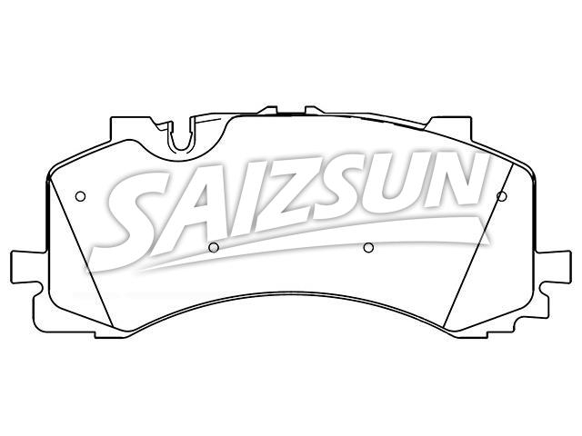 刹车片 Brake Pad Set:4M0 698 151 K