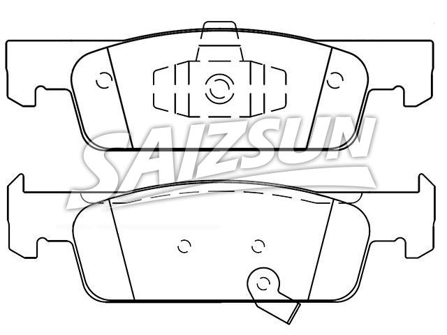 刹车片 Brake Pad Set:453 421 11 00
