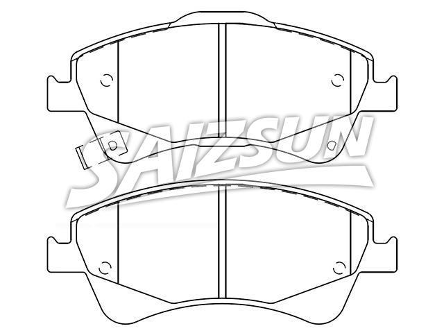 刹车片 Brake Pad Set:04465-02190