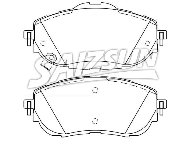 刹车片 Brake Pad Set:04465-02390