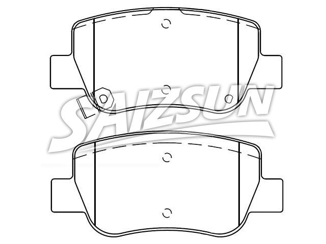 刹车片 Brake Pad Set:04466-05040