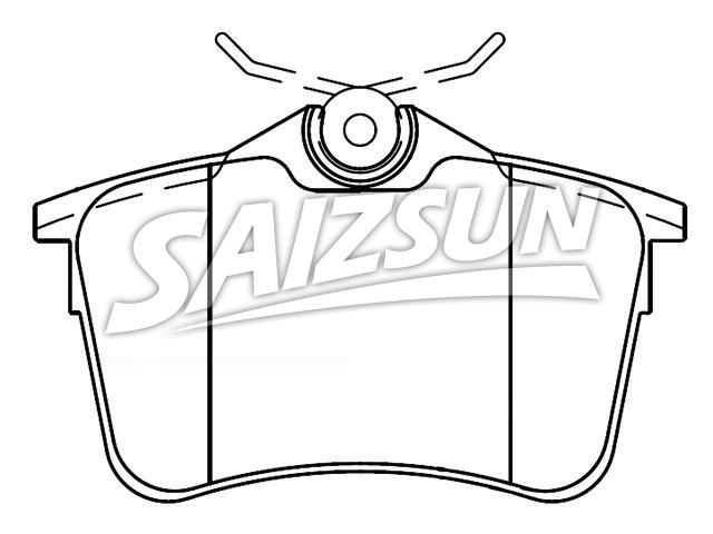 刹车片 Brake Pad Set:4254.29