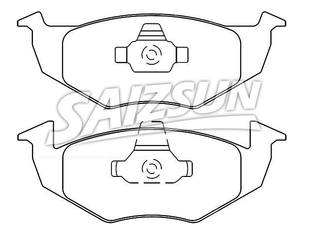 刹车片 Brake Pad Set:5U0 698 151 A