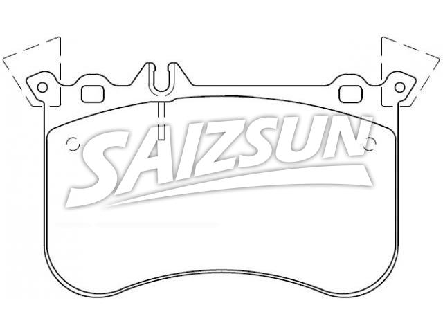 刹车片 Brake Pad Set:008 420 32 20