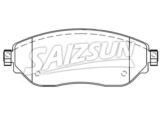 刹车片 Brake Pad Set:4423332
