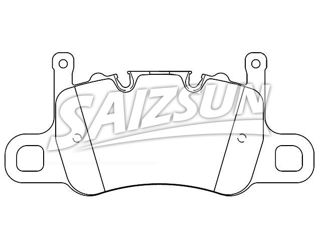 刹车片 Brake Pad Set:971 698 451 E