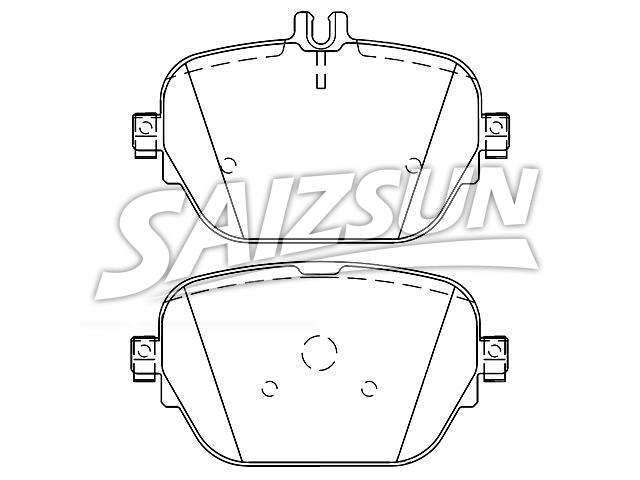 刹车片 Brake Pad Set:000 420 64 00