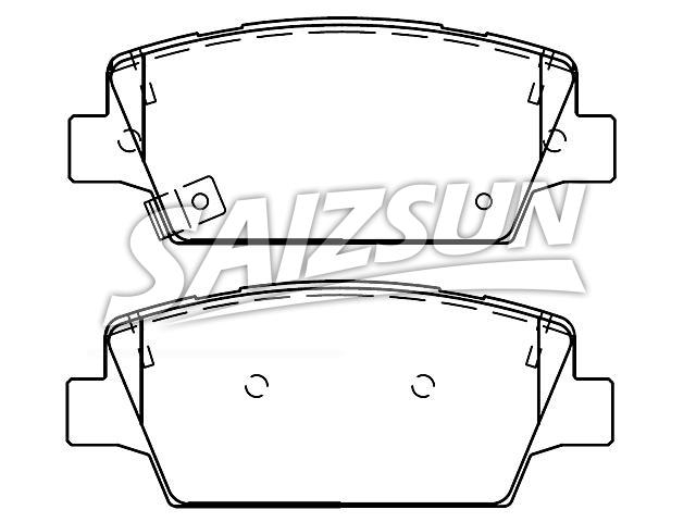 刹车片 Brake Pad Set:58302-F6A10