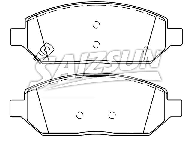 刹车片 Brake Pad Set:42349235