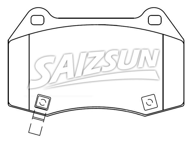 刹车片 Brake Pad Set:45022-S6M- J52