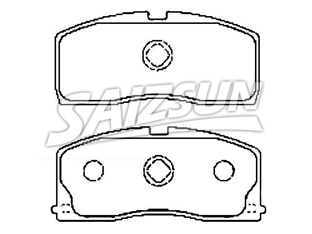 刹车片 Brake Pad Set:SF35001