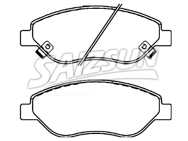刹车片 Brake Pad Set:77367923