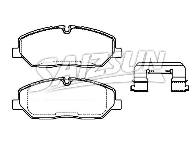 刹车片 Brake Pad Set:58101-59A10