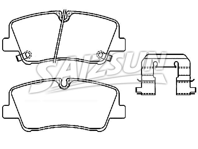 刹车片 Brake Pad Set:58301-59A00