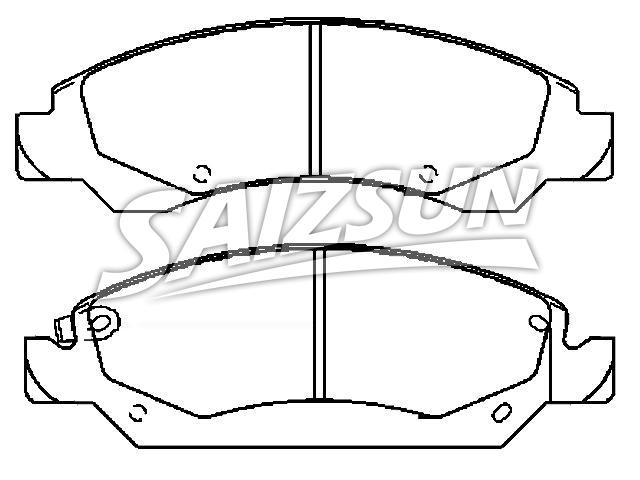 刹车片 Brake Pad Set:2274 2382