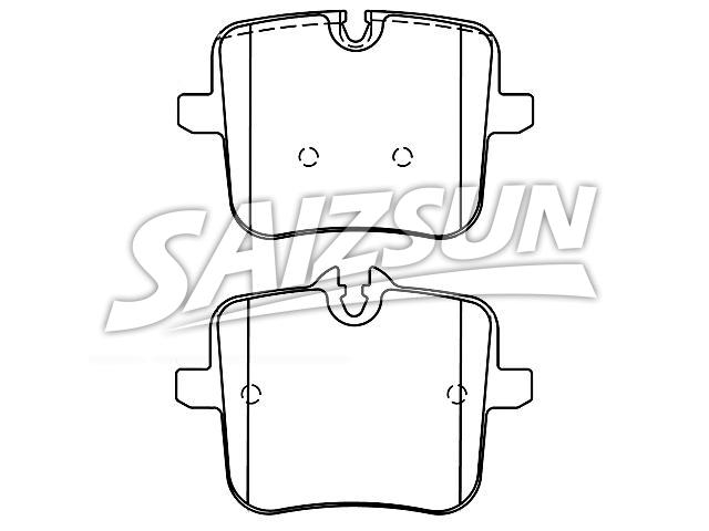 刹车片 Brake Pad Set:34 21 6 885 362