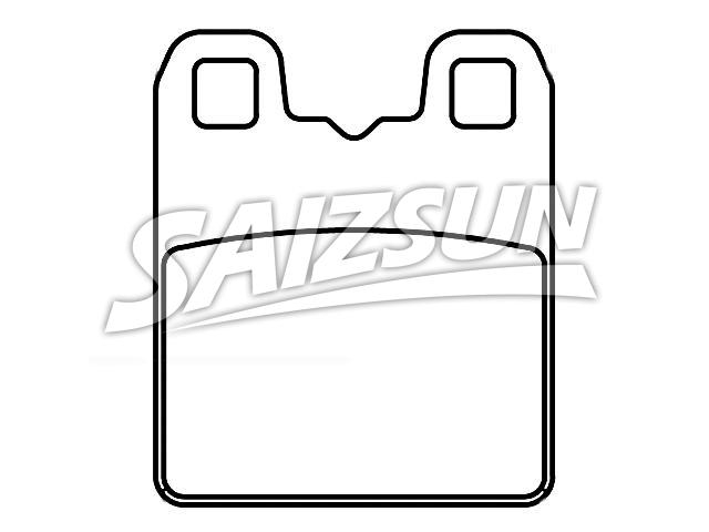 刹车片 Brake Pad Set:68317357AA