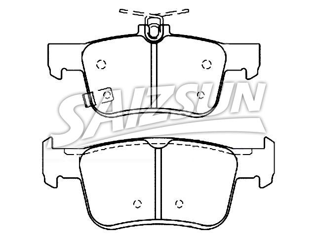 刹车片 Brake Pad Set:43022-TVA-A03