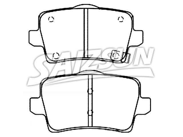 刹车片 Brake Pad Set:D2111-9345