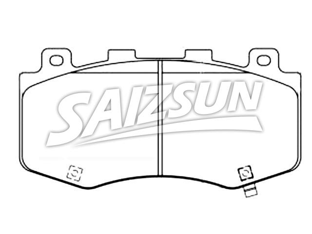 刹车片 Brake Pad Set:68399095AB