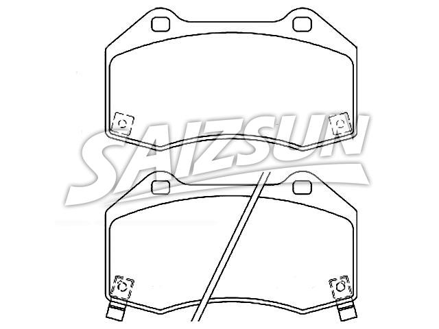 刹车片 Brake Pad Set:NAYF-33-28Z