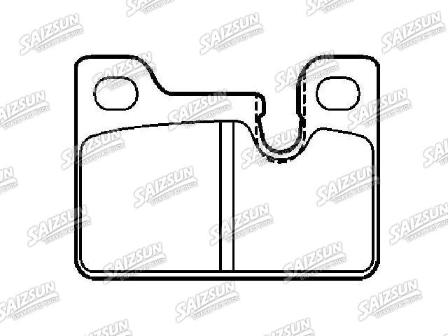 刹车片 Brake Pad Set:34 21 1 159 253