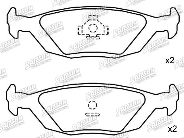 刹车片 Brake Pad Set:41 96 317
