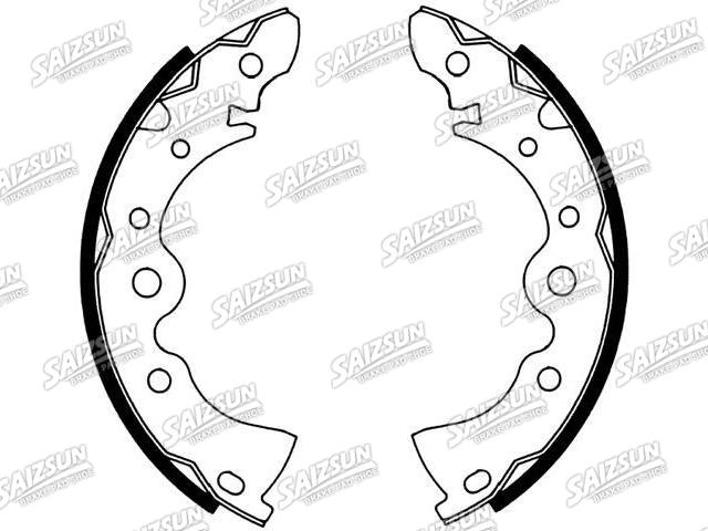 刹车蹄片 Brake Shoe Set:44060-51E25