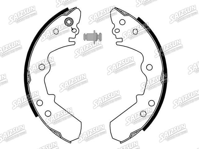 刹车蹄片 Brake Shoe Set:5-87100-120-0