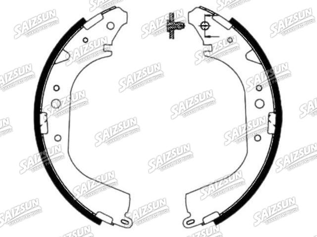 刹车蹄片 Brake Shoe Set:04495-60051