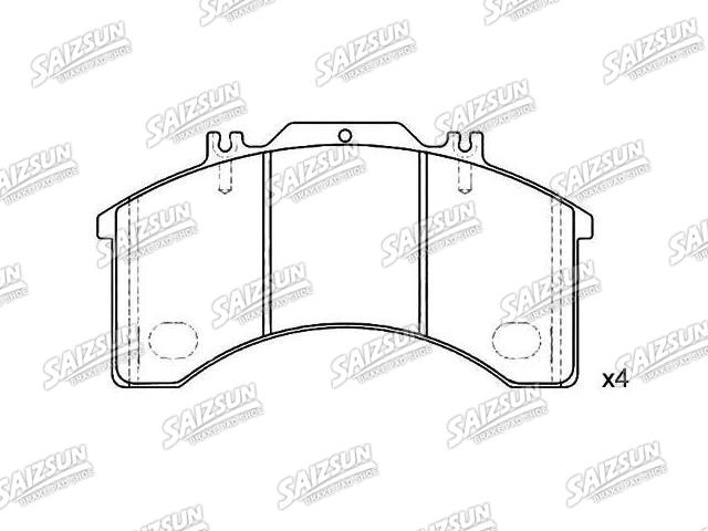 刹车片 Brake Pad Set:190 6191