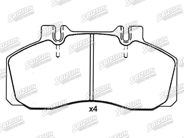 刹车片 Brake Pad Set:190 6298