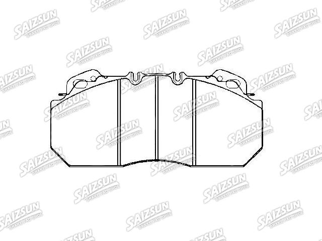 刹车片 Brake Pad Set:5001 831 161