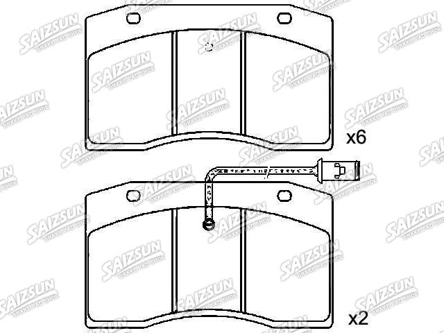 刹车片 Brake Pad Set:9316 1314