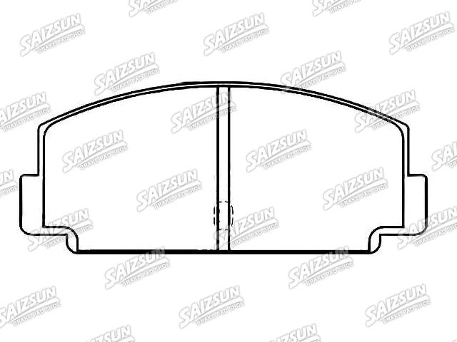刹车片 Brake Pad Set:29625-031090