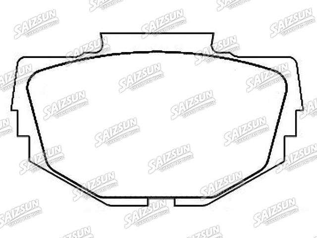 刹车片 Brake Pad Set:180272