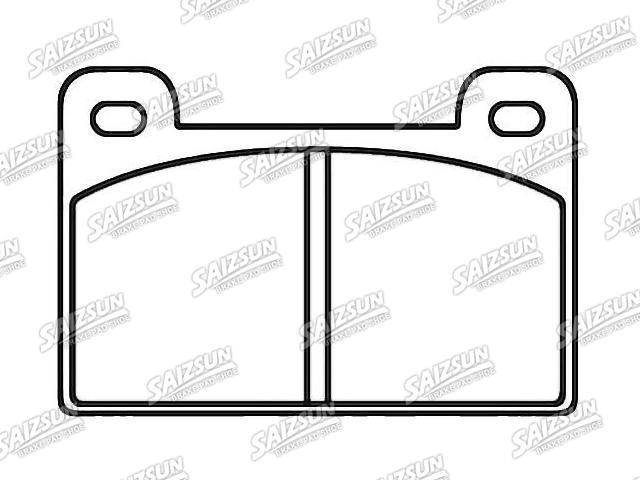 刹车片 Brake Pad Set:113 655 441
