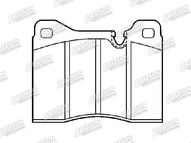 刹车片 Brake Pad Set:0060 736 109