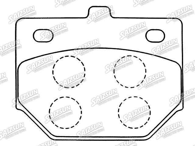 刹车片 Brake Pad Set:04491-87701