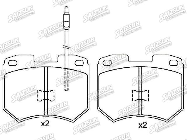 刹车片 Brake Pad Set:431 698 151