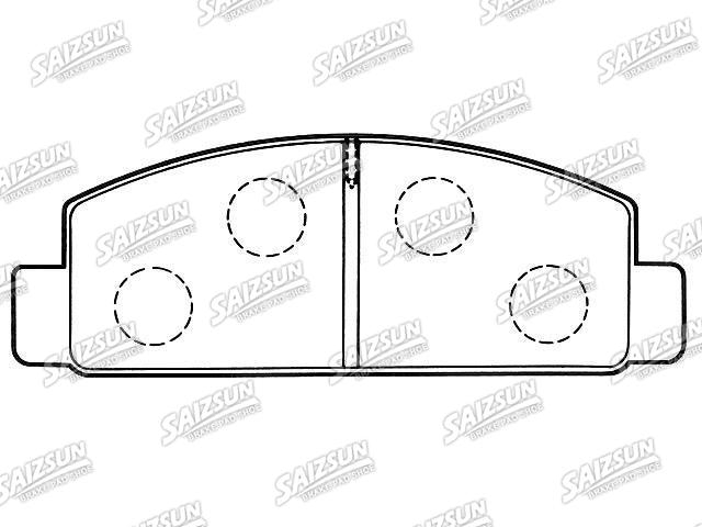 刹车片 Brake Pad Set:1243-49-230