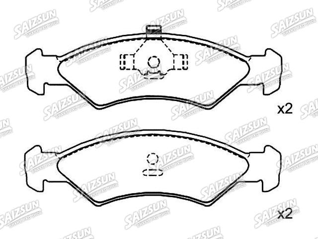 刹车片 Brake Pad Set:5 015 917