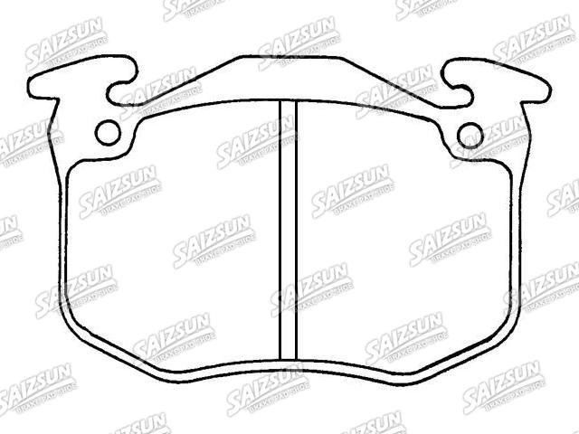 刹车片 Brake Pad Set:4251.36
