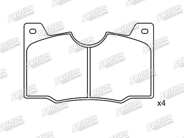 刹车片 Brake Pad Set:180507
