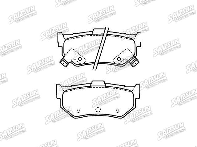 刹车片 Brake Pad Set:43022-SA5-506