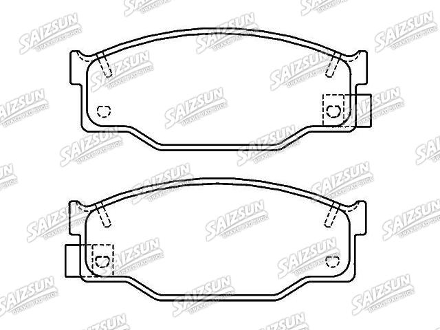 刹车片 Brake Pad Set:8-94154-011