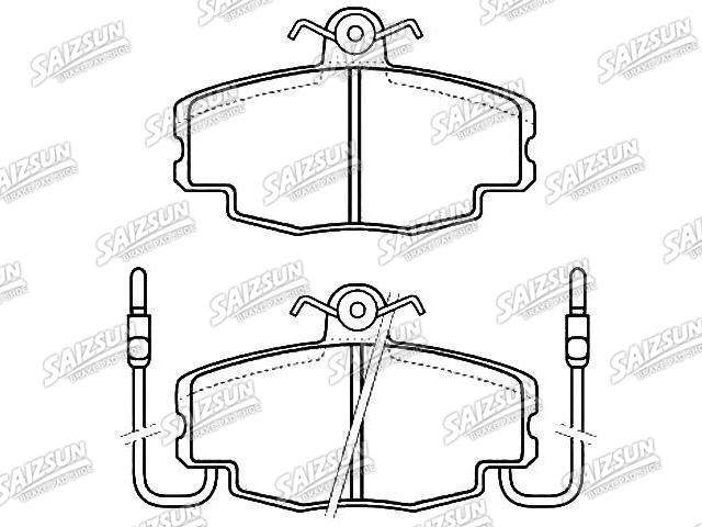 刹车片 Brake Pad Set:77 01 201 775