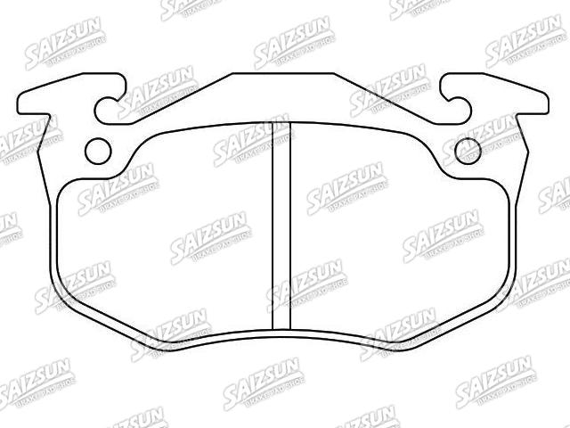 刹车片 Brake Pad Set:77 01 202 227
