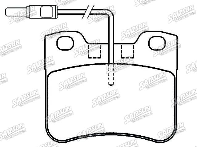 刹车片 Brake Pad Set:4250.90